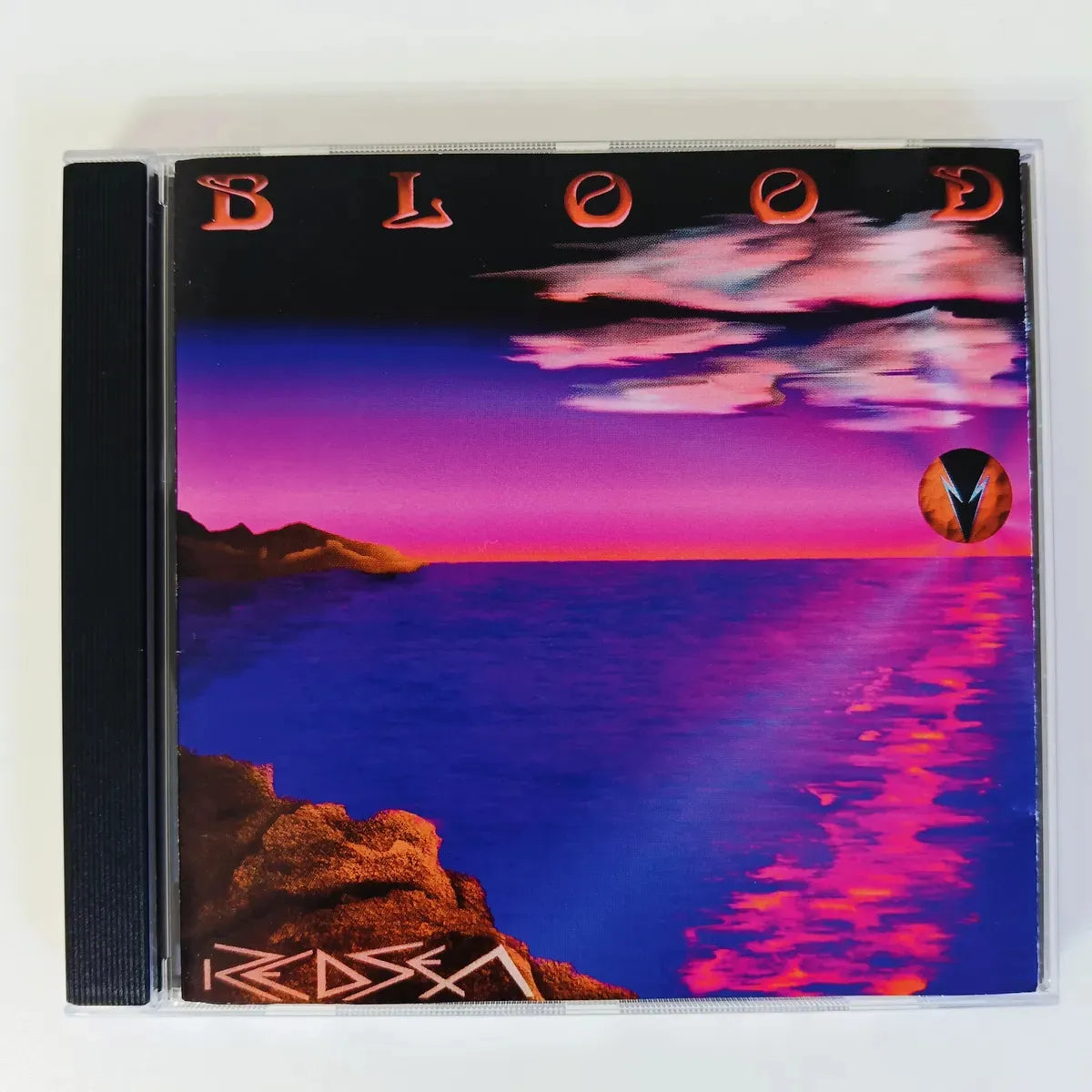 Cd Red Sea - Blood 1994 - White Metal A La Badlands Raro Imp