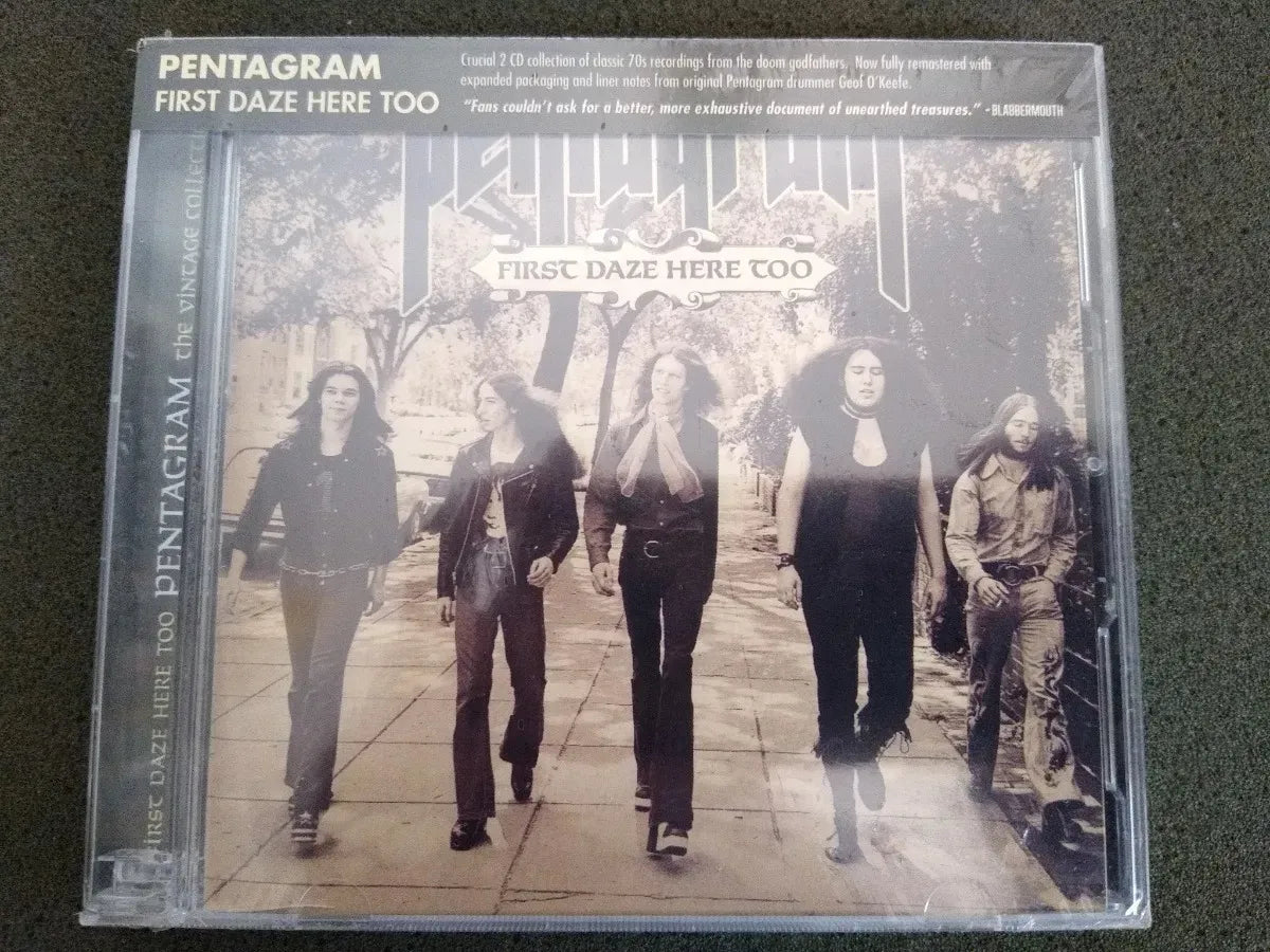 Cd - Pentagram - First Daze Here Too - The Vintage - Duplo