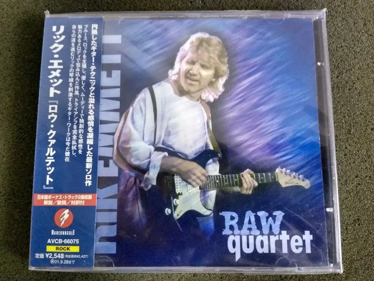 Cd -rik Emmett - Raw Quartet *jap C/obi/bonus - Blues Rock