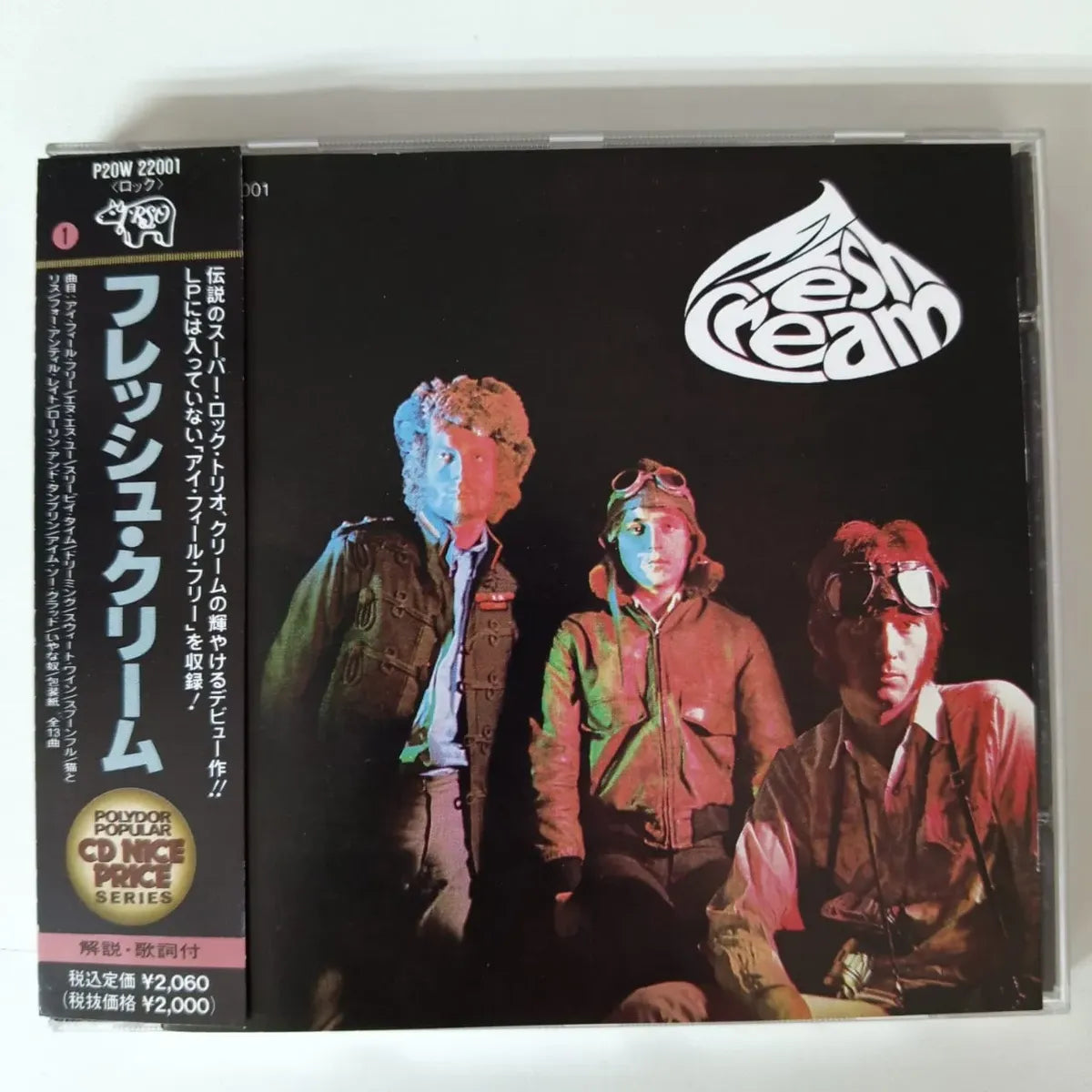 Cd Cream - Fresh Cream 1966 Blues Rock Cd Japan C/obi