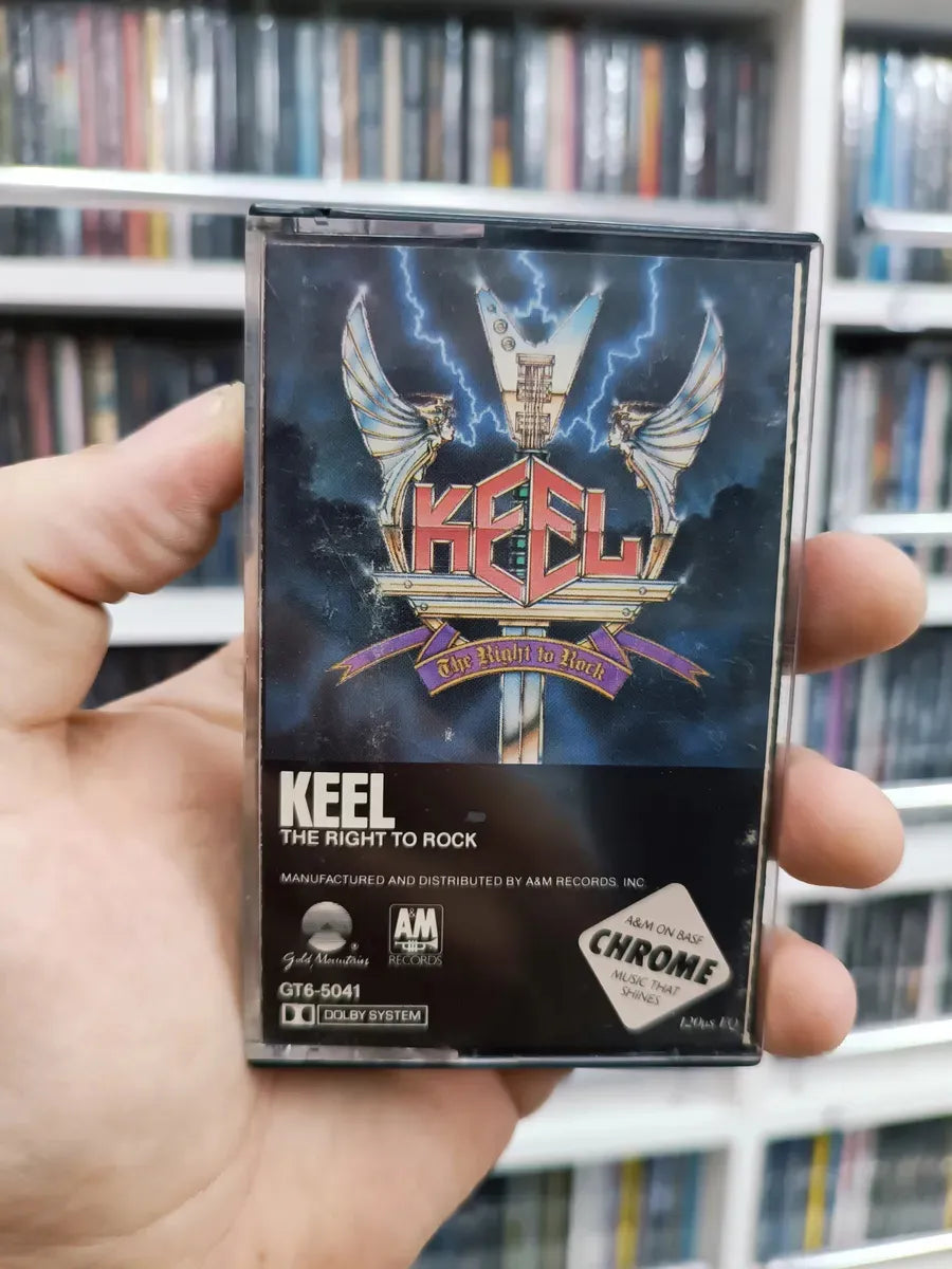 K7 Keel - The Right To Rock * Us - Heavy Metal - 1985