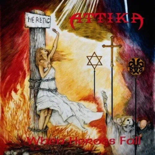 Cd Attika-when Heroes Fall *heavy Metal 2020 Pure Steel