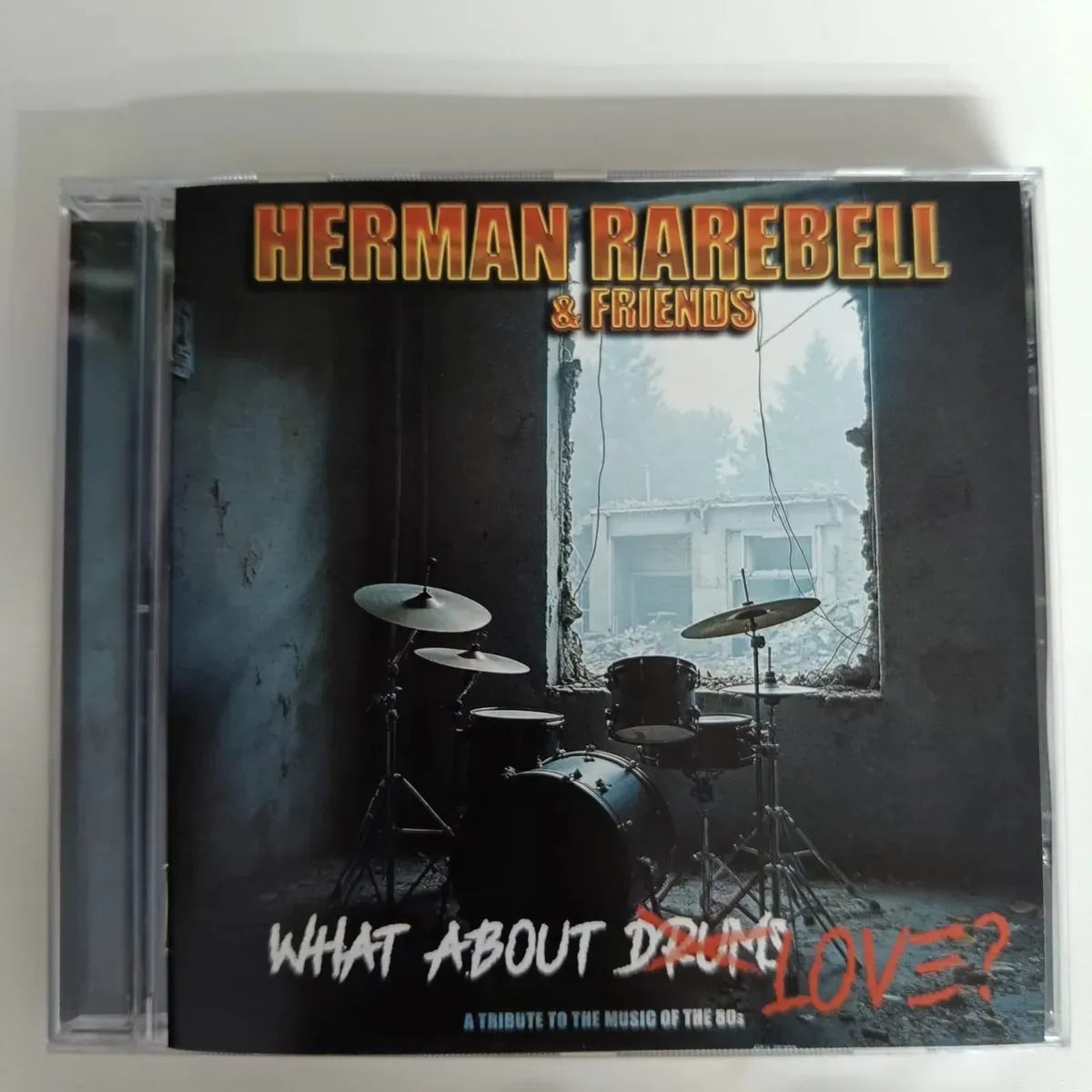 Cd Herman Rarebell&friends-what About Love* Ex Scorpions