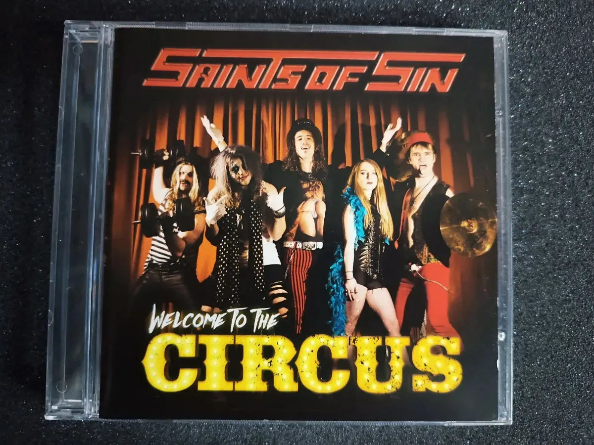 Cd - Saints Of Sin - Welcome To The Circus * Uk - Hard 2017
