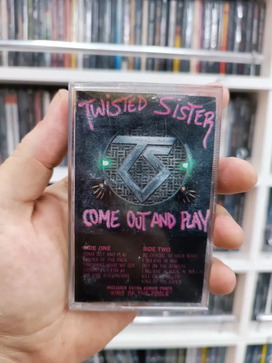 K7 Twisted Sister - Come Out And Play * Us - 1985 - Usado