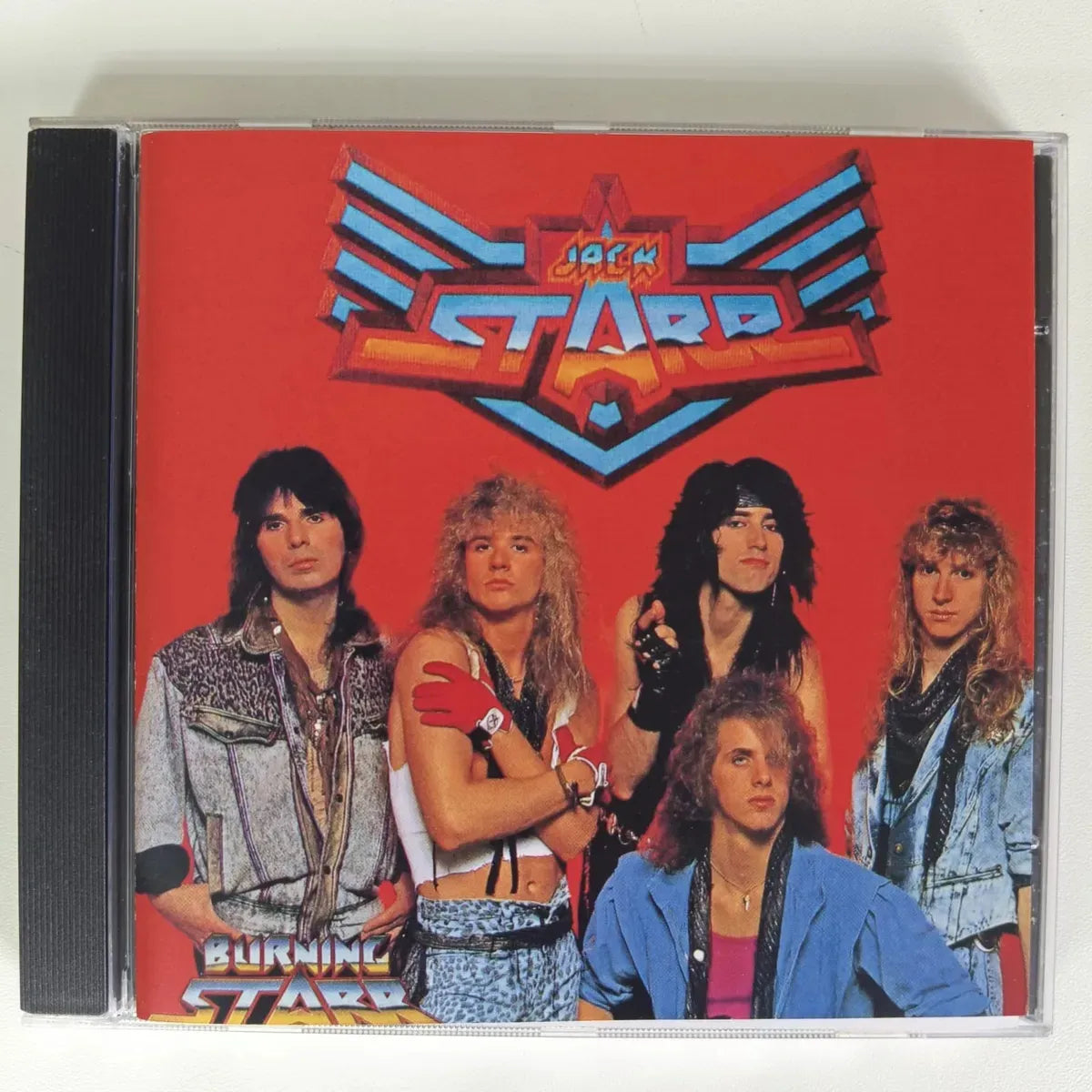 Cd Jack Starrs Burning Starr-burning Starr 1989 V. Steele
