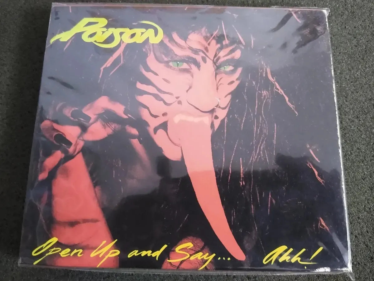 Cd -   Poison  Open Up And Say ...ahh! C/slipcase/bonus Ltd