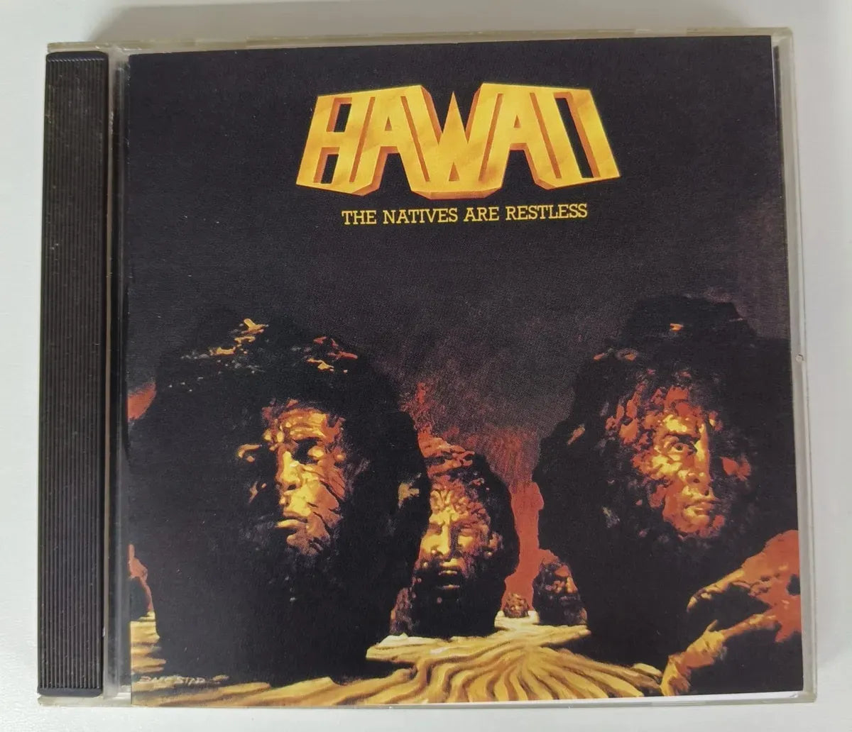 Cd Hawaii - The Natives Are Restless 1985 Heavy Cd Importado