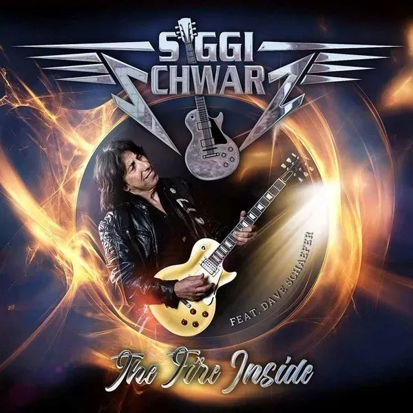 Cd Siggi Schwarz - The Fire Inside * Hard Blues Rock 2021