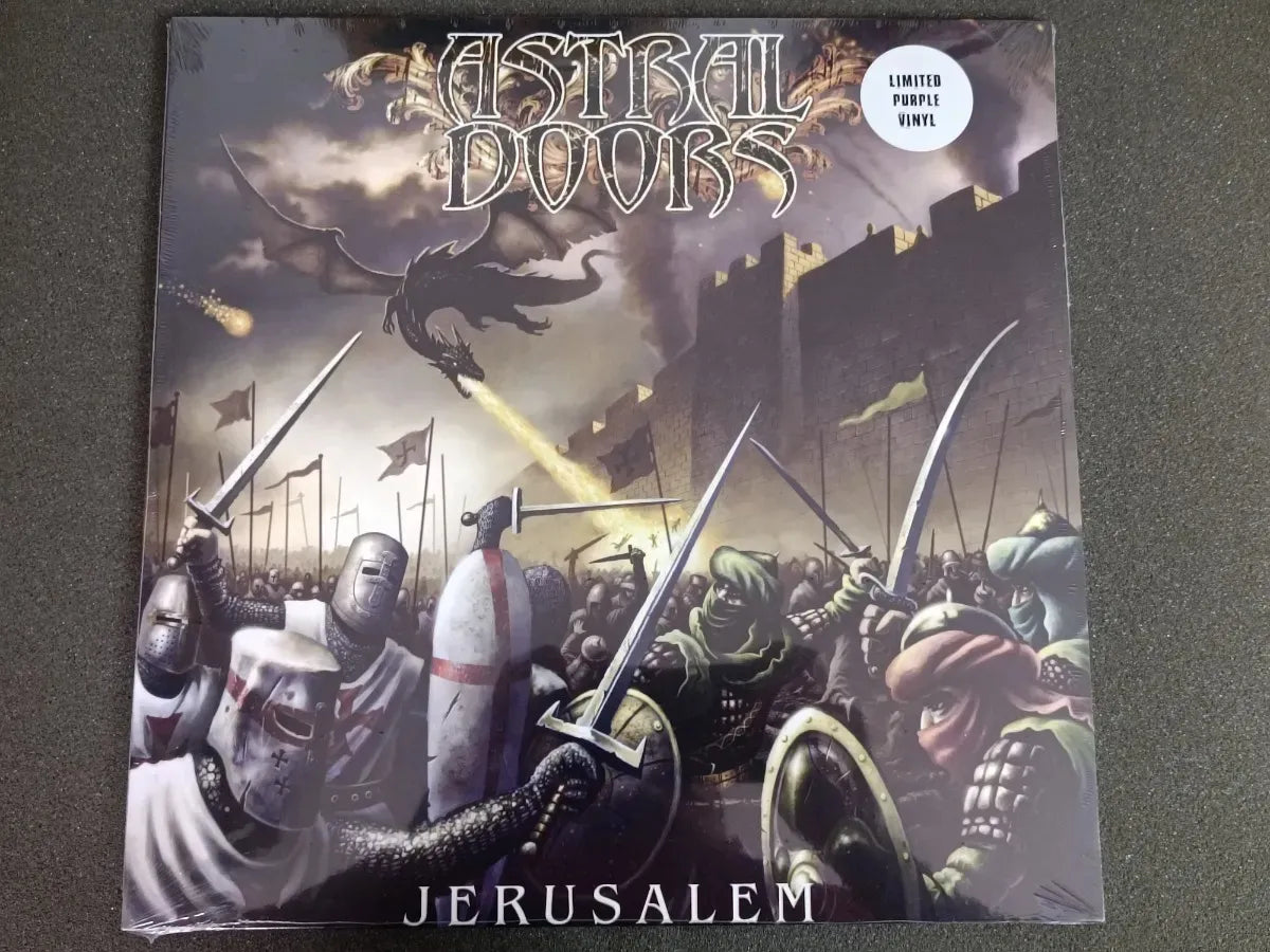 Lp - Astral Doors - Jerusalem * Germany - Purple Vinyl 2023