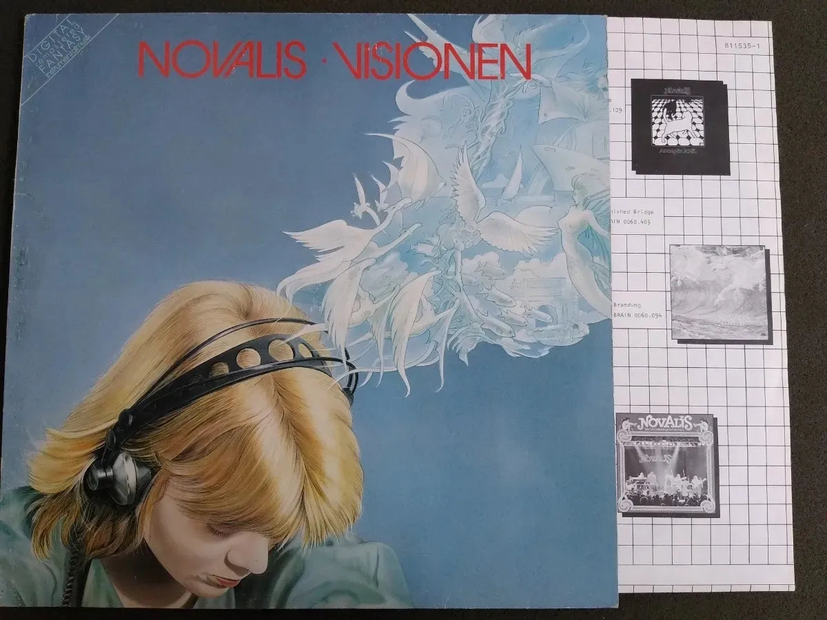 Lp - Novalis - Visionen * Germany - Prog Rock - 1983
