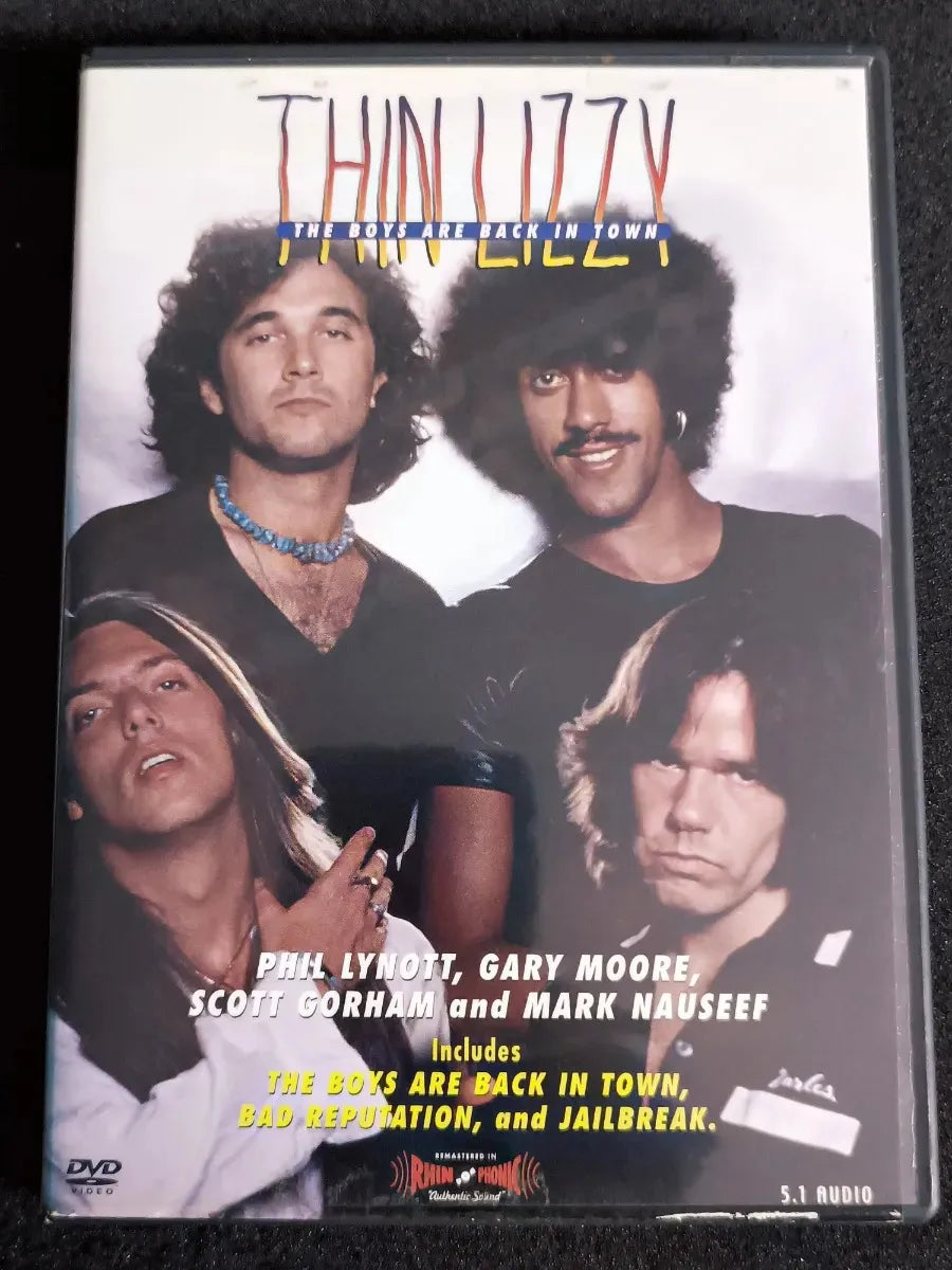 Dvd - Thin Lizzy - The Boys Are Back In Town * Us - 2002