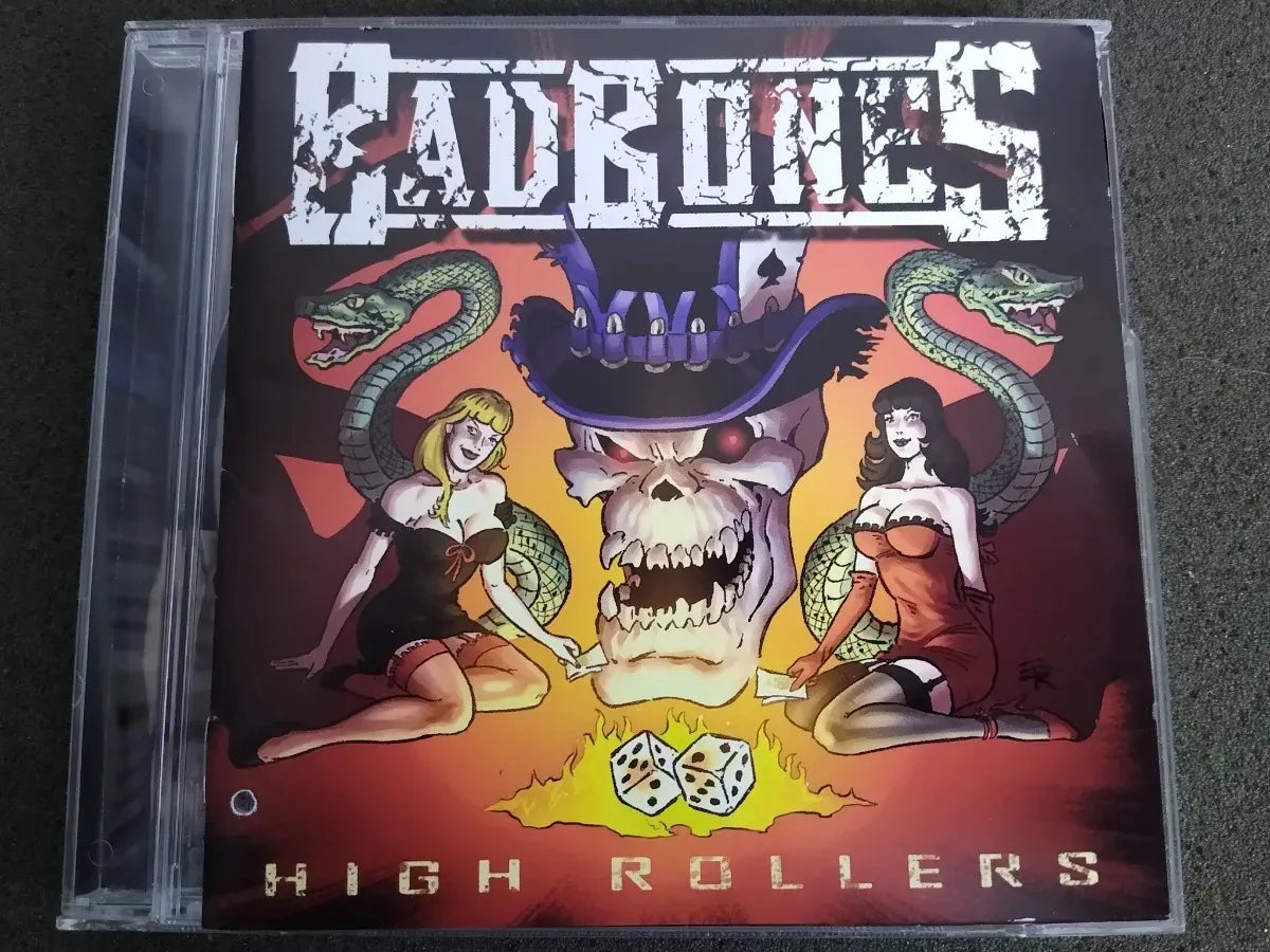 Cd - Bad Bones - High Rollers Hard Heavy Cd Importado