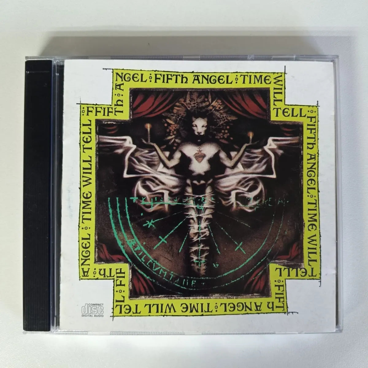 Cd Fifth Angel -time Will Tell 1989 1st Press Americano Usad