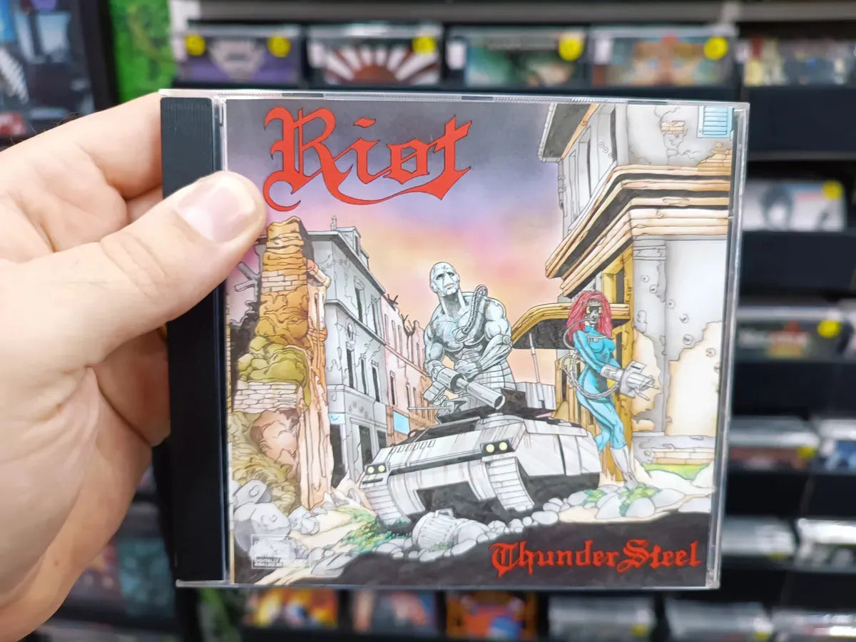 Cd Riot - Thundersteel * Us - Heavy Metal - Grav Cbs - 1988
