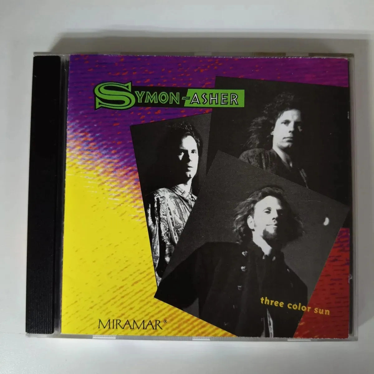 Cd Symon Asher - Three Color Sun (1992) Rock Cd Importado