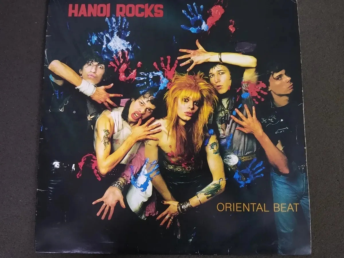 Lp - Hanoi Rocks - Oriental Beat * Uk - Glam Rock - 1983