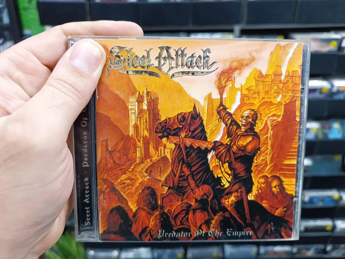 Cd Steel Attack - Predator Of The... C/bonus * Nac - Heavy