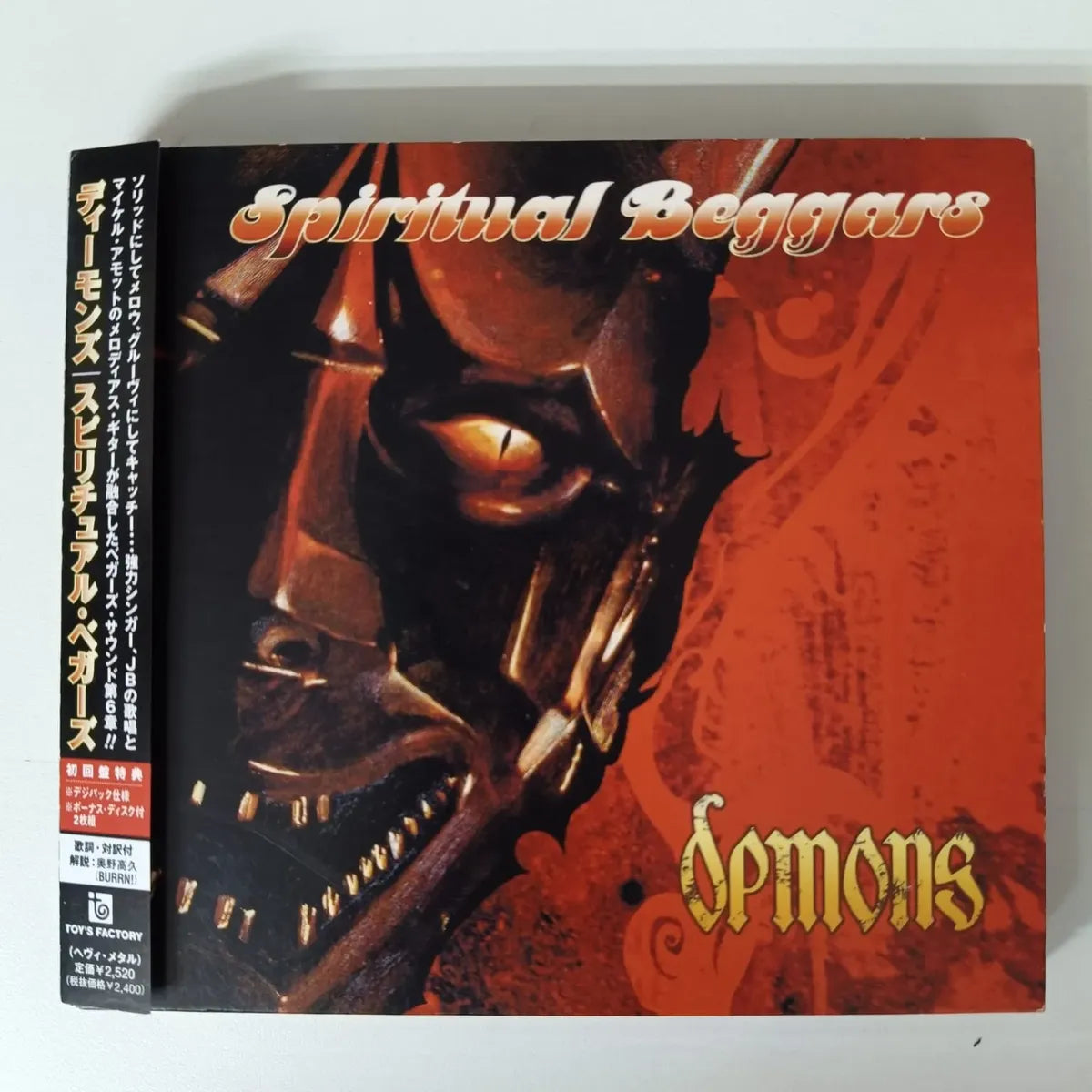 Cd Spiritual Beggars- Demons 2012 Stoner Slipcase Japan Obi