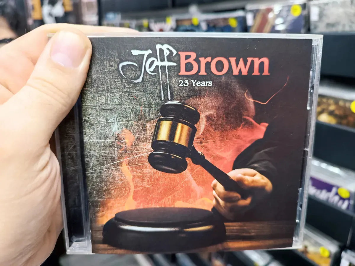 Cd Jeff Brown - 23 Years * Imp - Hard Rock - 2015