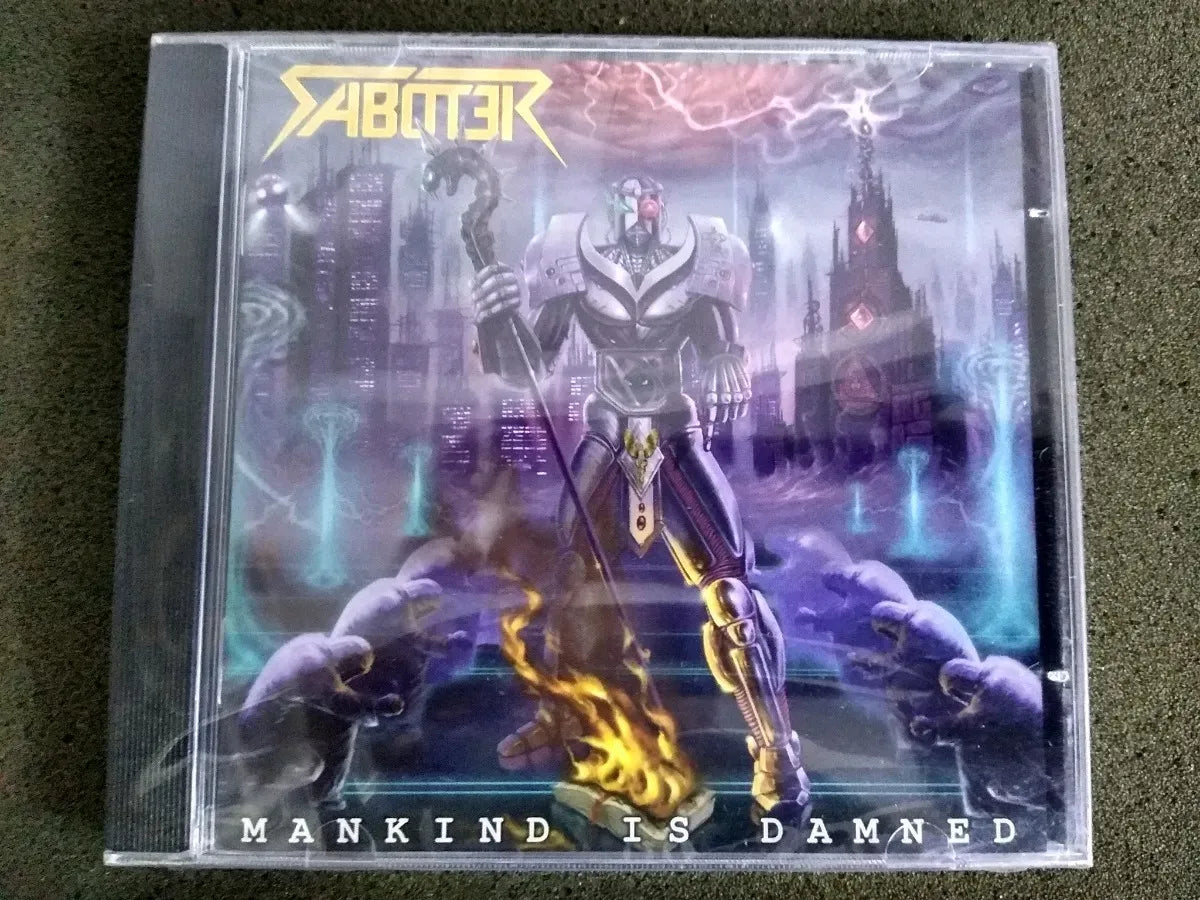 Cd - Saboter - Mankind Is Damned *germany - Heavy Metal