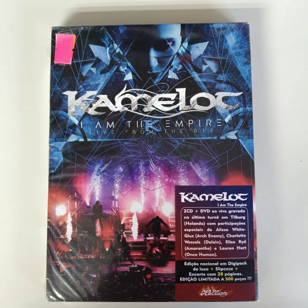Kamelot Box Dvd + 2 Cd's - I Am The Empire Live From The 013