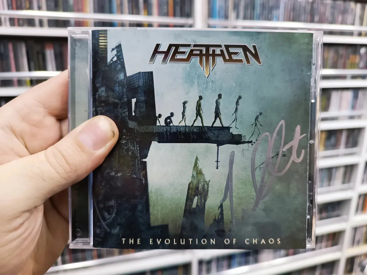 Cd Heathen - The Evolution Of Chaos * Us - Autografado 2010