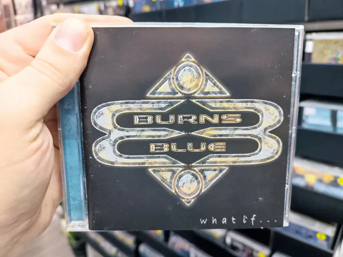 Cd Burns Blue - What If * Italy - Hard Rock / Classic - 2003