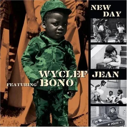 Cd Wyclef Jean & Bono Vox-new Day *single U2 Importado