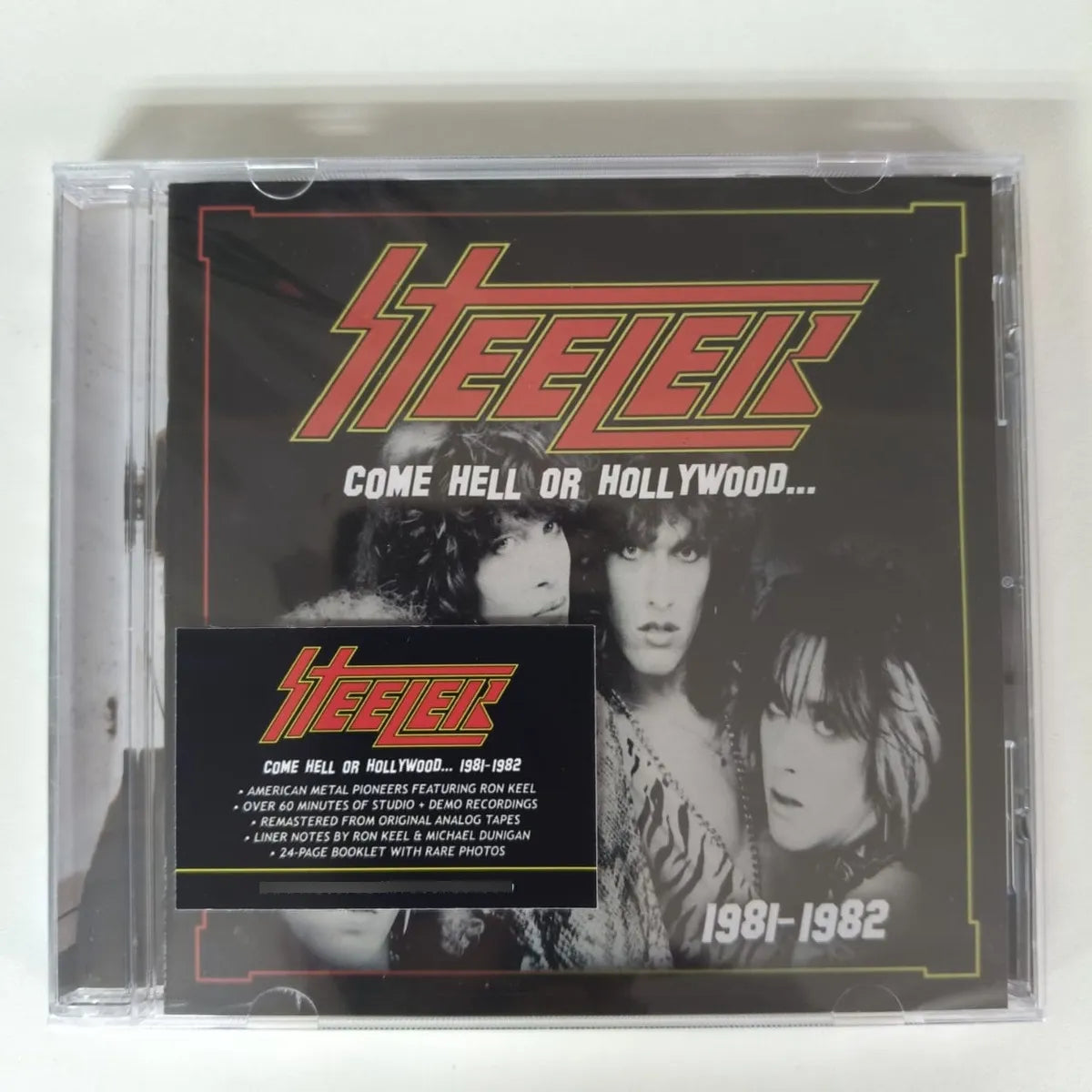 Cd Steeler - Come Hell Or Hollywood - 1981 / 1982 Ron Keel