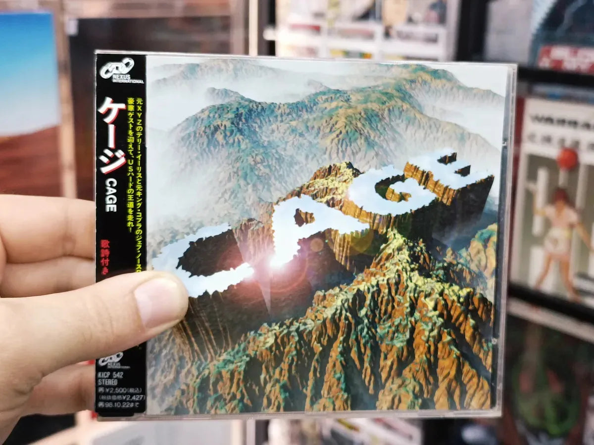 Cd Cage - Cage * Japonês C/obi - Hard Rock - 1996