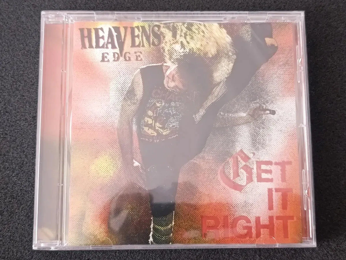 Cd  Heavens Edge - Get It Right * Italy - Hard - Sealed 2023