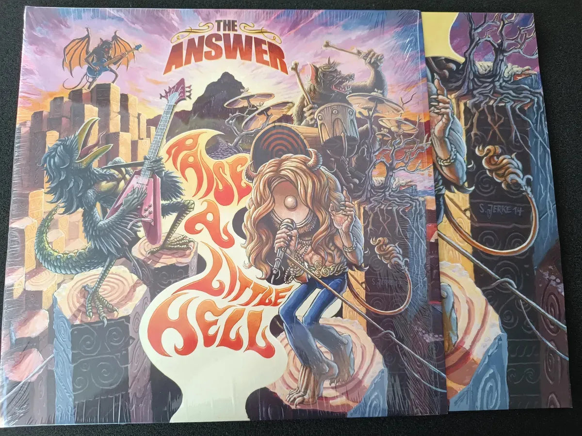 Lp The Answer - Raise A Little Hell * Germ - Duplo Gatefold