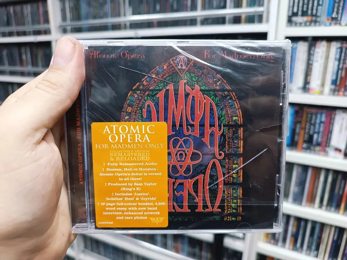 Cd Atomic Opera - For Madmen Only * Eu - Hard Rock - Sealed