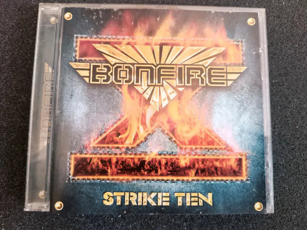 Cd - Bonfire - Strike Ten * Eu - Hard Rock - 2001