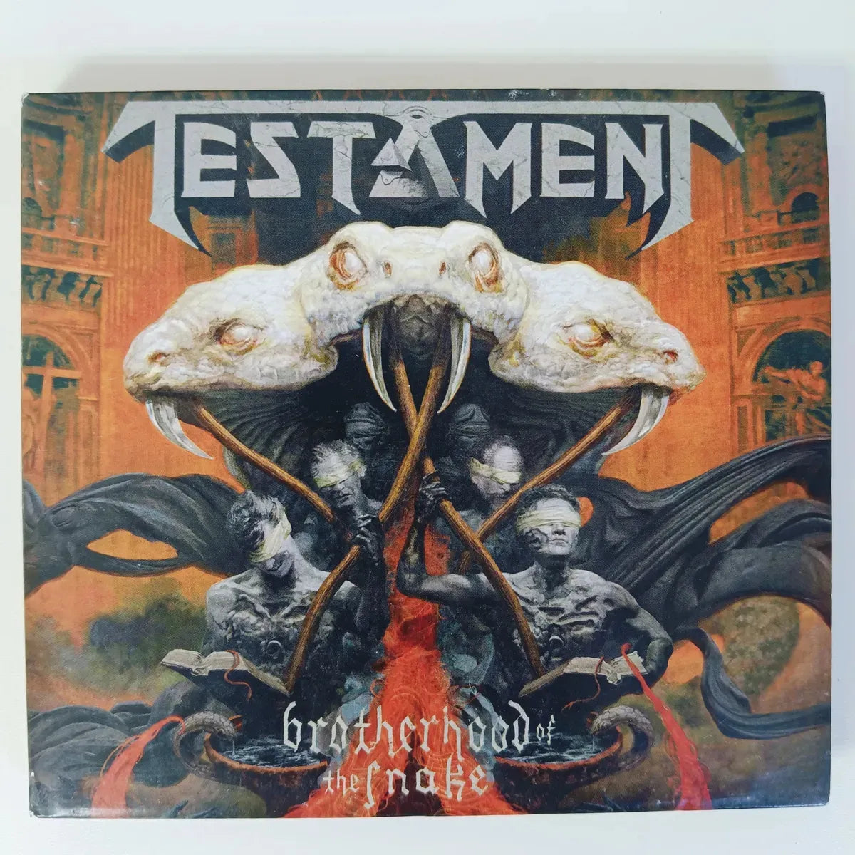 Cd Testament - Brotherhood Of The Snake Nr 968/1000 Copias