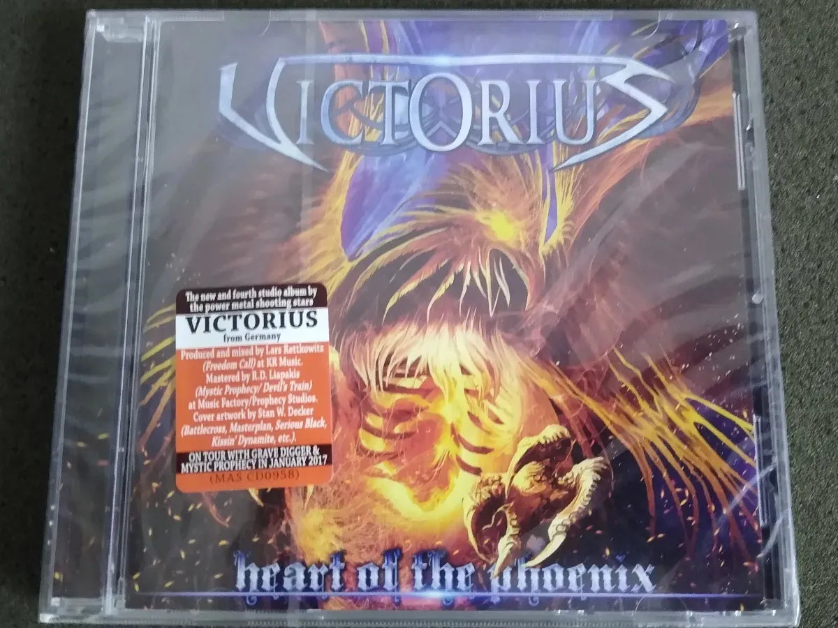 Cd - Victorius  Heart Of The Phoenix *sealed Importado