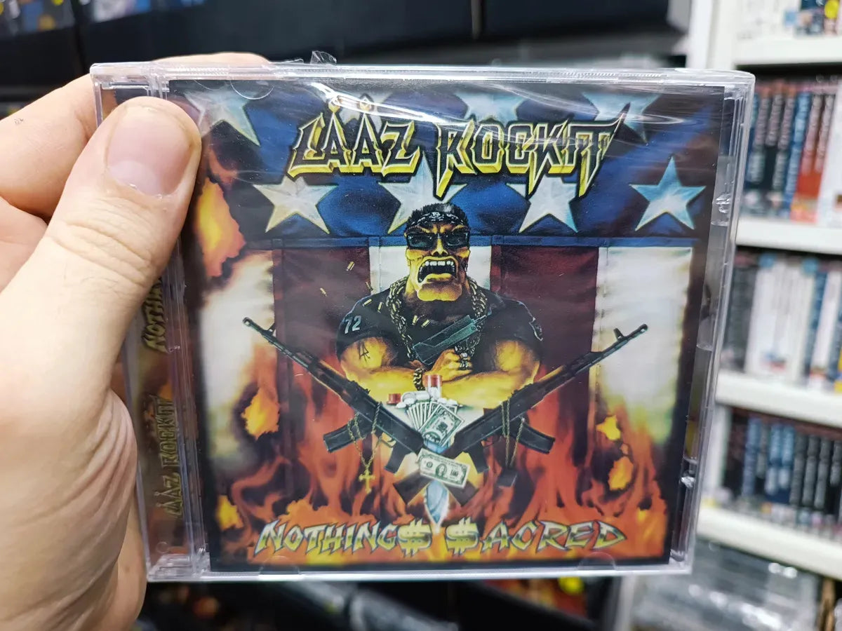Cd Laaz Rockit - Nothing Sacred C/bonus * Nac - Heavy Sealed