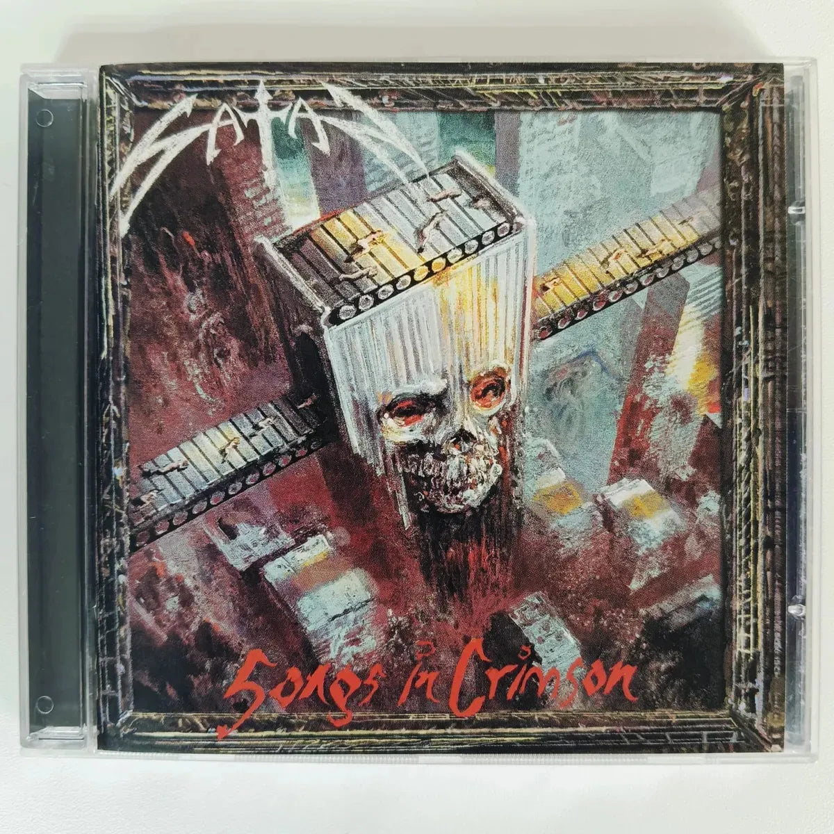Cd Satan-songs In Crimson * Blitzkrieg Blind Fury Pariah