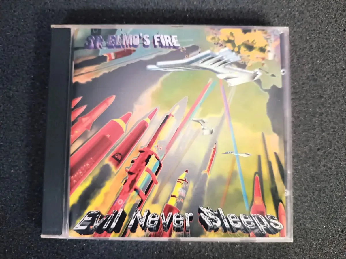 Cd  St. Elmo's Fire - Evil Never Sleeps C/bonus * Eu - Heavy