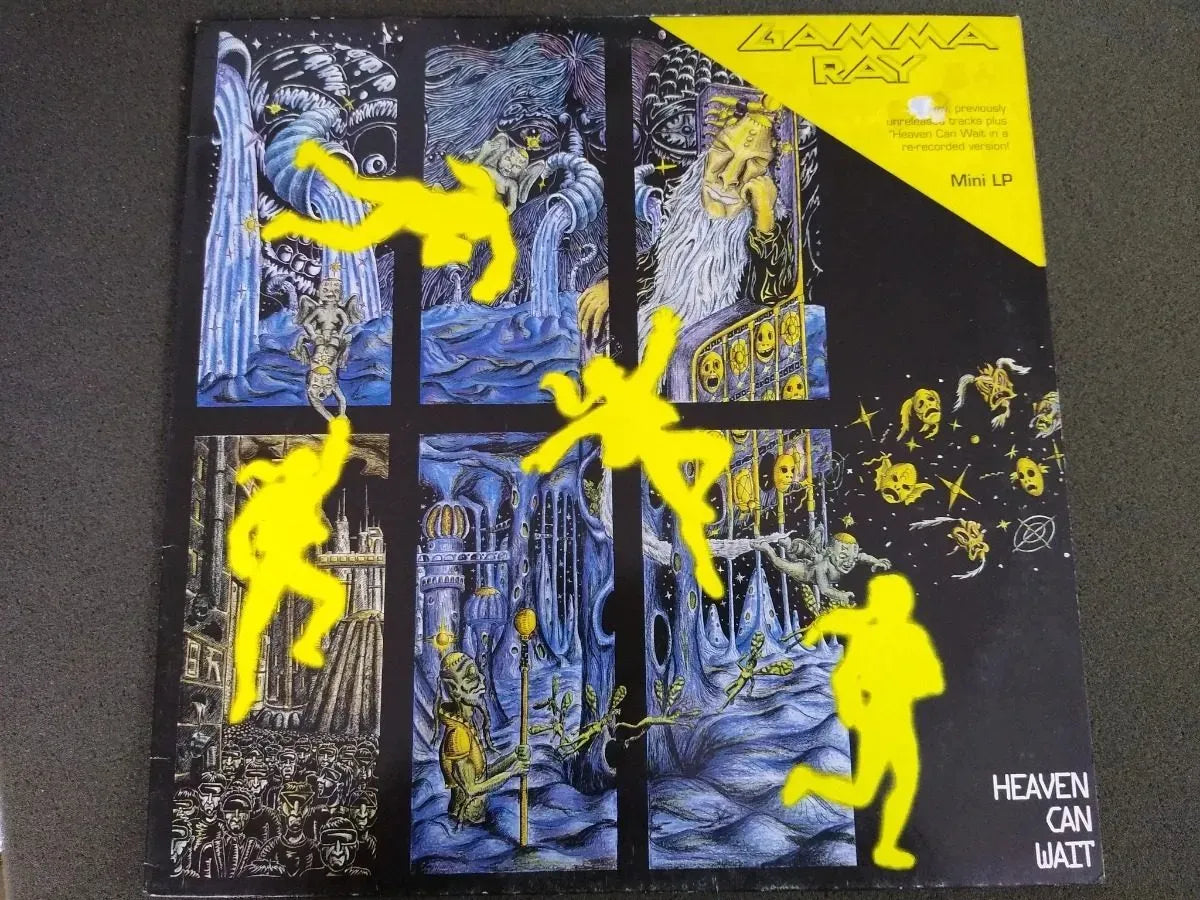Lp - Gamma Ray - Heaven Can Wait - Ep * Germany - 1990