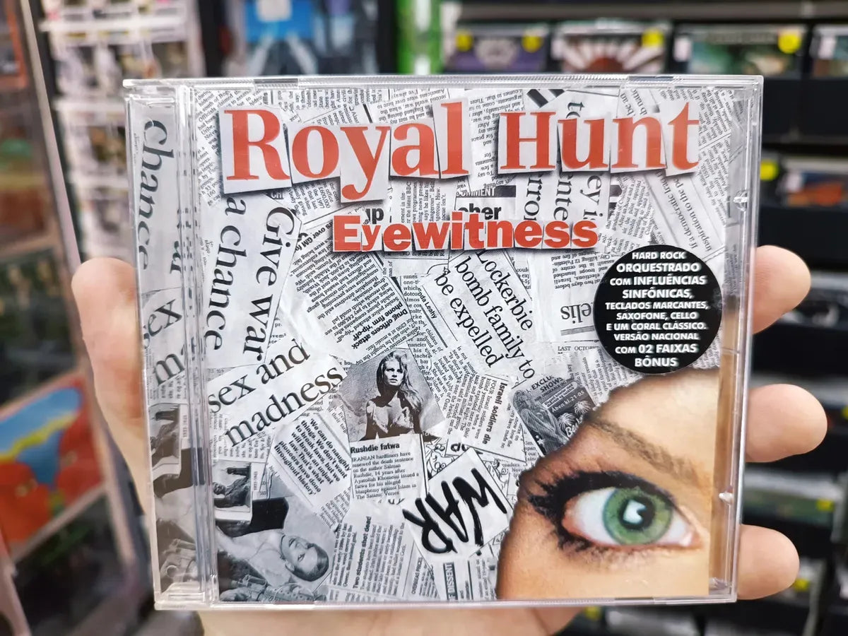 Cd Royal Hunt - Eye Witness C/bonus * Nac - Leia Anuncio