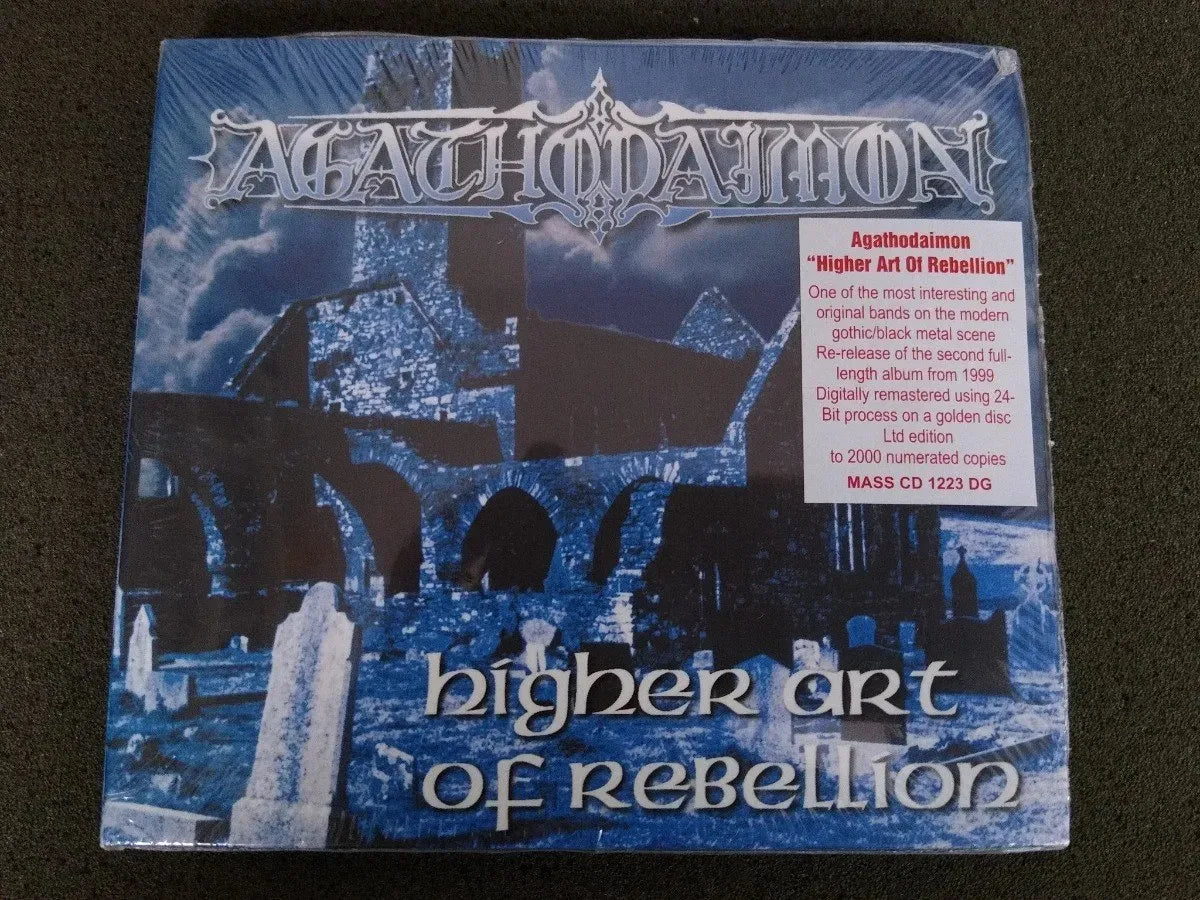 Cd - Agathodaimon - Higher Art Of Rebellion * Eu - Digipak