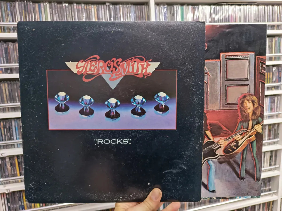 Lp Aerosmith - Rocks * Us - De Época - Usado - 1976