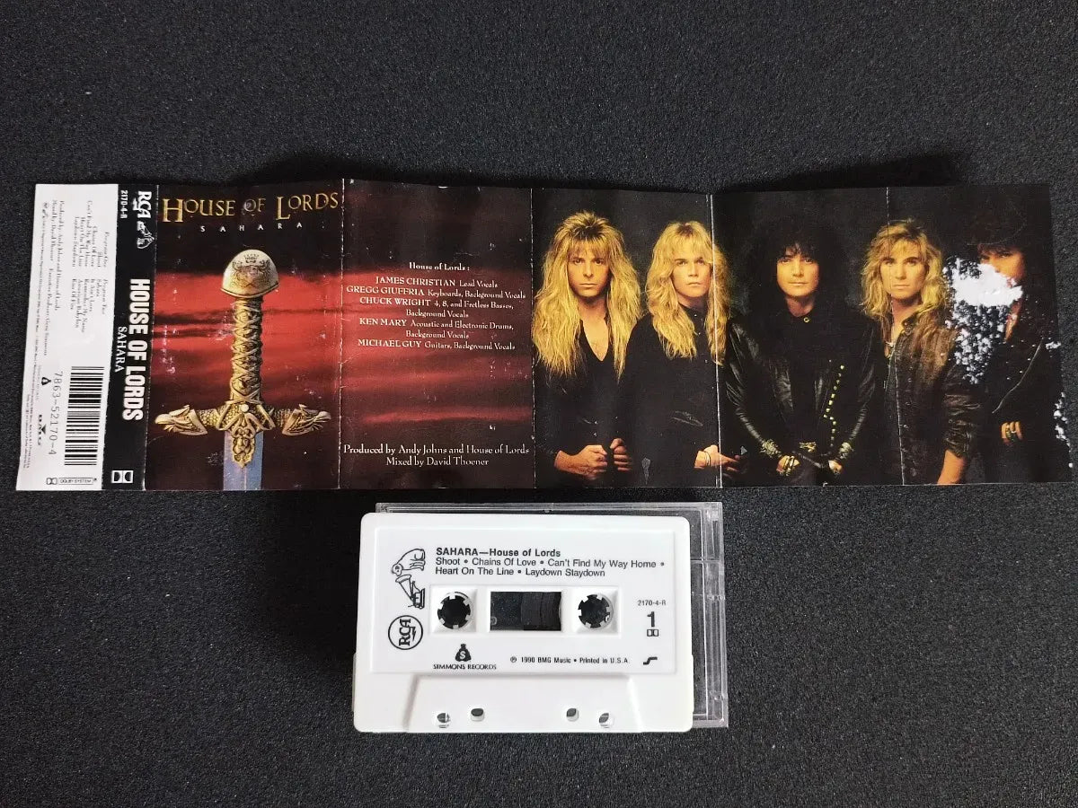 K7 - House Of Lords - Sahara * Us - Hard Rock - 1990