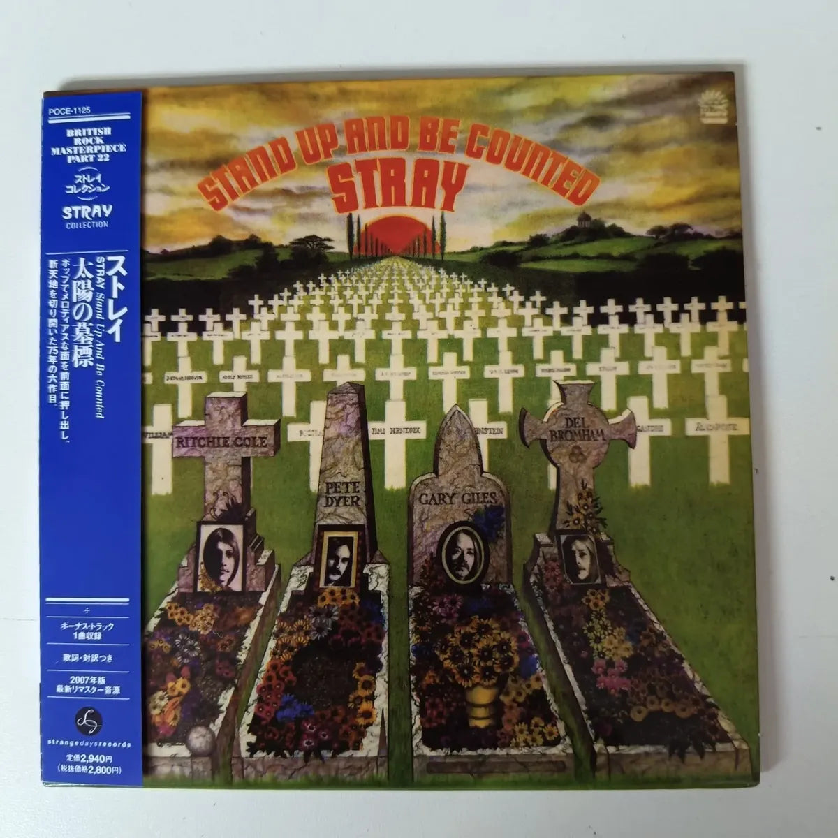Cd Stray  - Stand Up And Be Counted 1975 Paper Sleeve Import