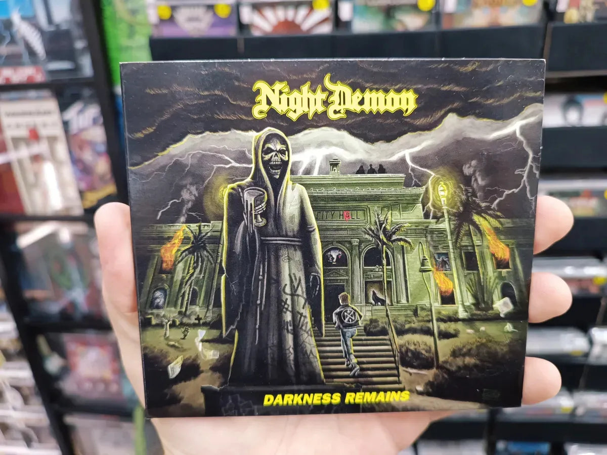 Cd Night Demon - Darkness Remains * Eu - Digipak - Heavy