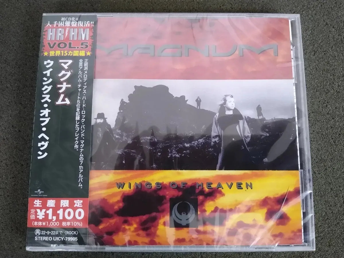 Cd - Magnum  Wings Of Heaven - Japônes C/obi - Hard Rock