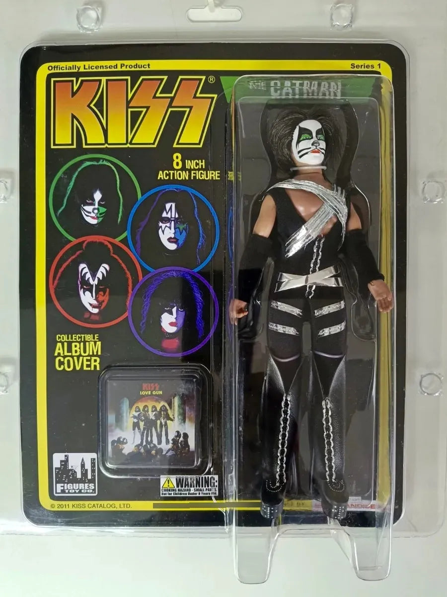 Kit 04 Bonecos- Kiss Love Gun Licensiado Oficial Kiss Selado