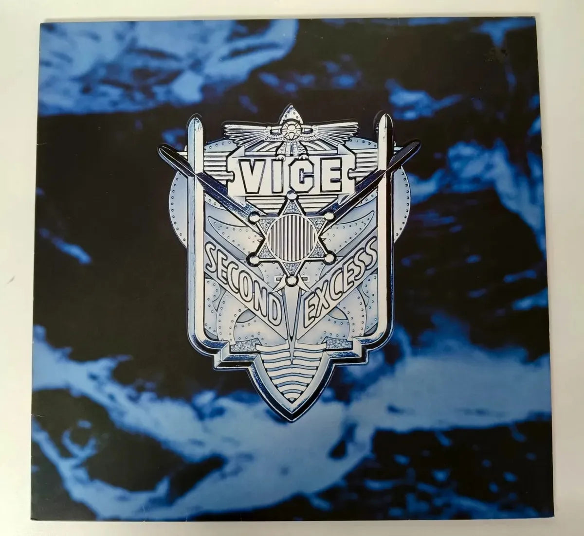 Lp Vice - Second Excess (1990) Hard Rock Vinil Alemão